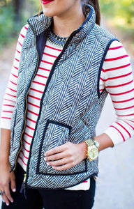 Herringbone Vests - The Barron Boutique