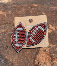 Load image into Gallery viewer, Beaded Sports Earrings
