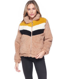 Sherpa Bomber - The Barron Boutique