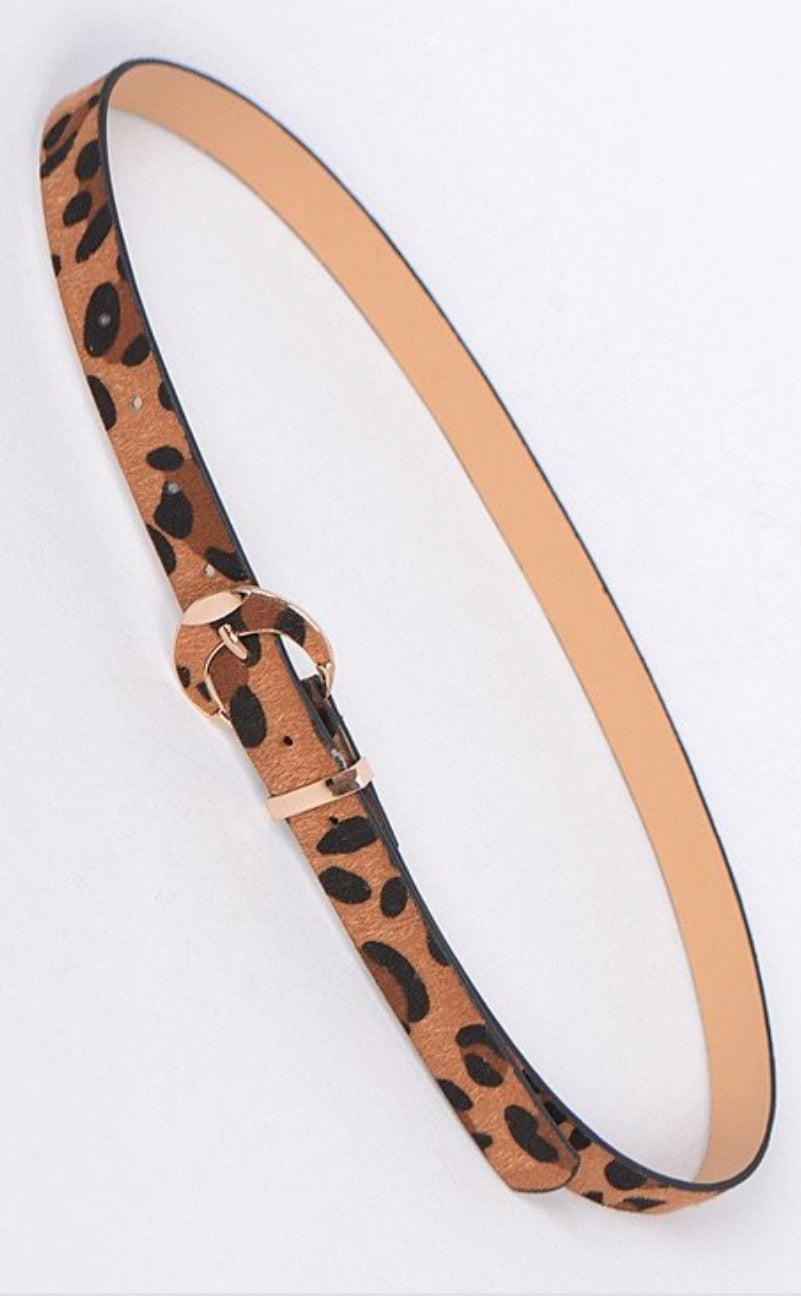 Leaping Leopard Belt - The Barron Boutique