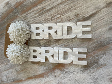 Load image into Gallery viewer, Acrylic Bride Earrings (Various Styles)