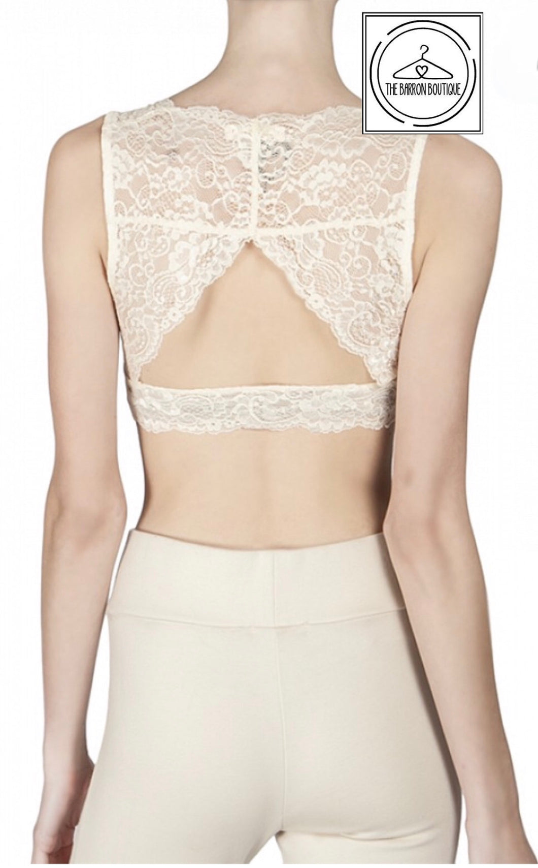 Cream Bralette - The Barron Boutique