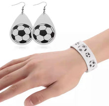 Load image into Gallery viewer, Sports Snap Button Bracelets &amp; Sets