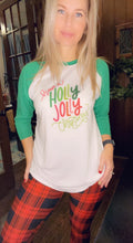 Load image into Gallery viewer, Santa Baby Raglan