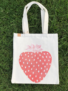 Strawberry Eco-Friendly Tote - The Barron Boutique