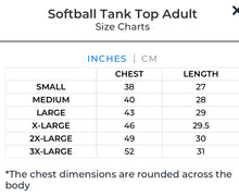 Load image into Gallery viewer, Softball Tank