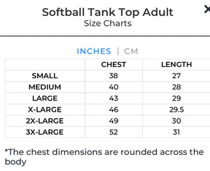 Softball Tank