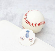 Load image into Gallery viewer, Game Day Sports Signature Enamel Stud Earrings