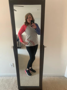 Take Me Out to the Ballgame Raglan Sweatshirt