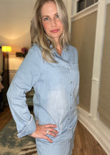 Load image into Gallery viewer, Addison Chambray Denim Dress