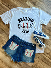 Load image into Gallery viewer, Resting Baseball Face T-Shirt