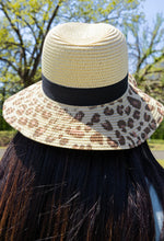Load image into Gallery viewer, Wild Adventures Beige Straw Panama Hat