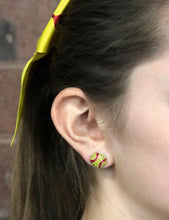 Load image into Gallery viewer, Softball Earrings Post Earrings