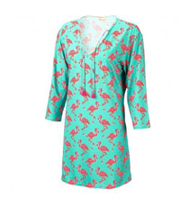 Load image into Gallery viewer, Tickled Pink Flamingo Tunic