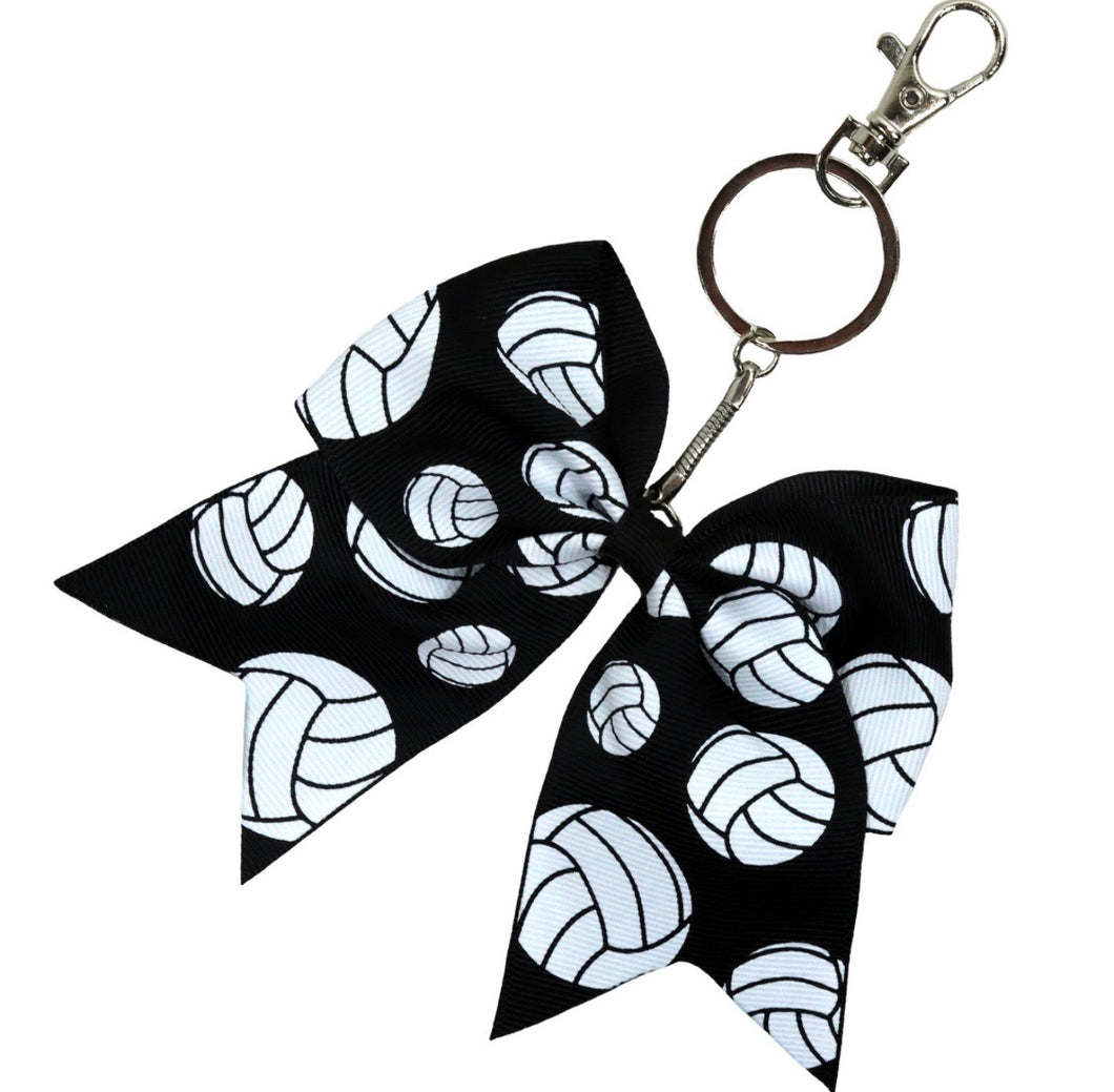 Sports Bow Keychains - The Barron Boutique