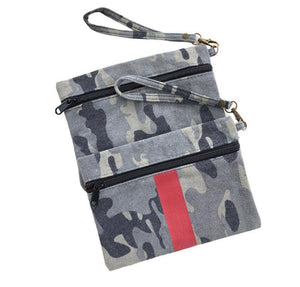 Camo Wristlet - The Barron Boutique