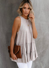 Load image into Gallery viewer, Ruffled Hem Top - The Barron Boutique