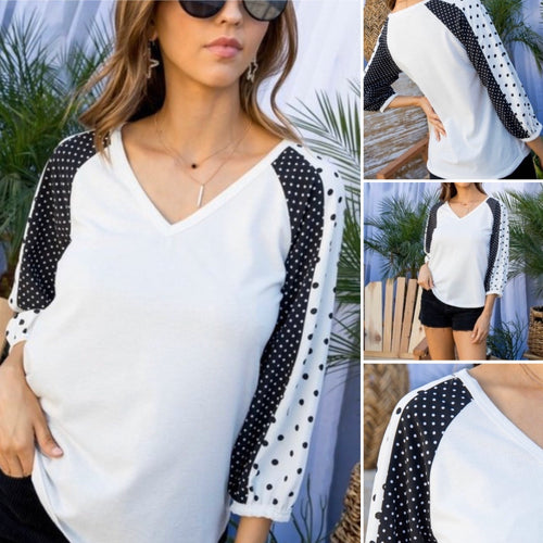 Black & White Polka - The Barron Boutique