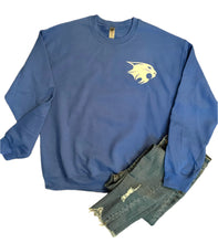 Load image into Gallery viewer, Coming &amp; Goin’ Bobcat Sweatshirt (Black or Royal)