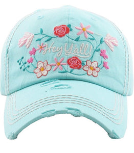 Hey Y’all Baseball Cap - The Barron Boutique