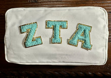 Load image into Gallery viewer, ZTA Chenille Patch Pouch