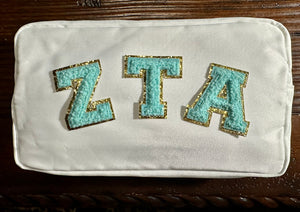 ZTA Chenille Patch Pouch