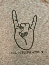 Load image into Gallery viewer, Rocking the Baseball Mom Life Tank