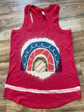 Load image into Gallery viewer, Over the Rainbow Bleached Tank