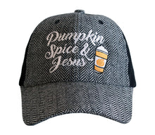 Load image into Gallery viewer, Pumpkin Spice and Jesus Hat