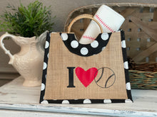 Load image into Gallery viewer, I Love Baseball Purse