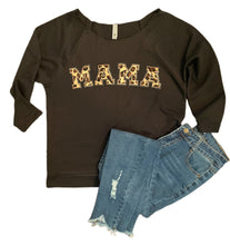 Load image into Gallery viewer, Leopard Mama Patch Sweatshirt