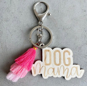 Dog Mama Key Rings