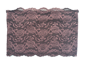 Brown Lace Bandeau - The Barron Boutique