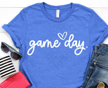 Load image into Gallery viewer, Game Day Heart T-Shirt