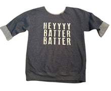 Load image into Gallery viewer, Off-The-Shoulder Hey Batter Batter Sweatshirt