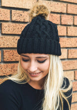 Load image into Gallery viewer, Cable Knit Beanie