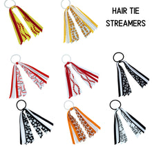 Load image into Gallery viewer, Game Day Hair Tie Streamers