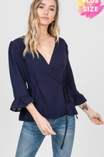 Load image into Gallery viewer, Innocent in Navy-PLUS SIZE - The Barron Boutique