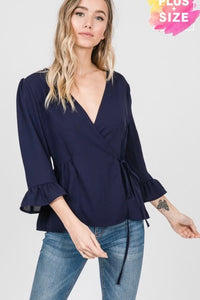 Innocent in Navy-PLUS SIZE - The Barron Boutique