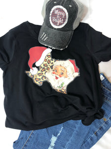 Texas Santa Tee - The Barron Boutique