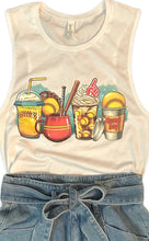 Load image into Gallery viewer, Softball &amp; Lattes Tank Top