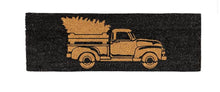 Load image into Gallery viewer, Christmas Tree Vintage Truck Door Mat