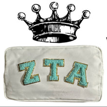 Load image into Gallery viewer, ZTA Chenille Patch Pouch