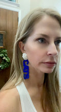 Load image into Gallery viewer, Team Pom Pom Earrings