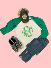 Load image into Gallery viewer, Lucky Charm Raglan Top