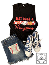 Load image into Gallery viewer, Hot Dogs &amp; Homeruns Tank Top