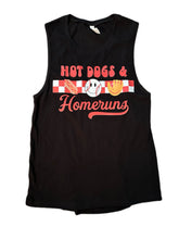 Load image into Gallery viewer, Hot Dogs &amp; Homeruns Tank Top