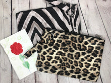 Load image into Gallery viewer, Animal Print Clutch - The Barron Boutique
