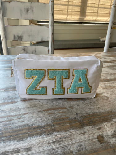 ZTA Chenille Patch Pouch