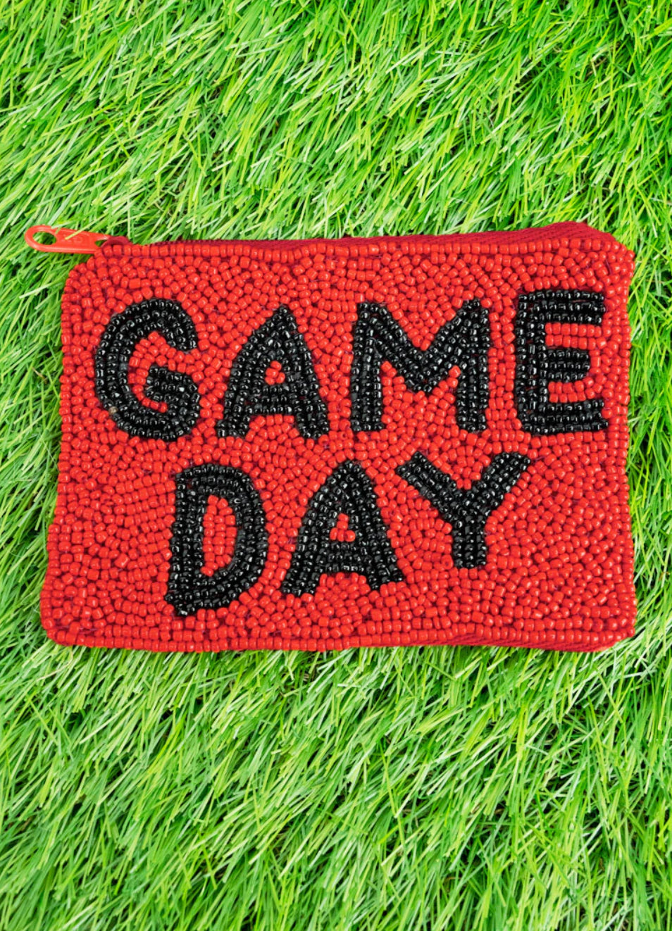 Beaded Game Day Clutches